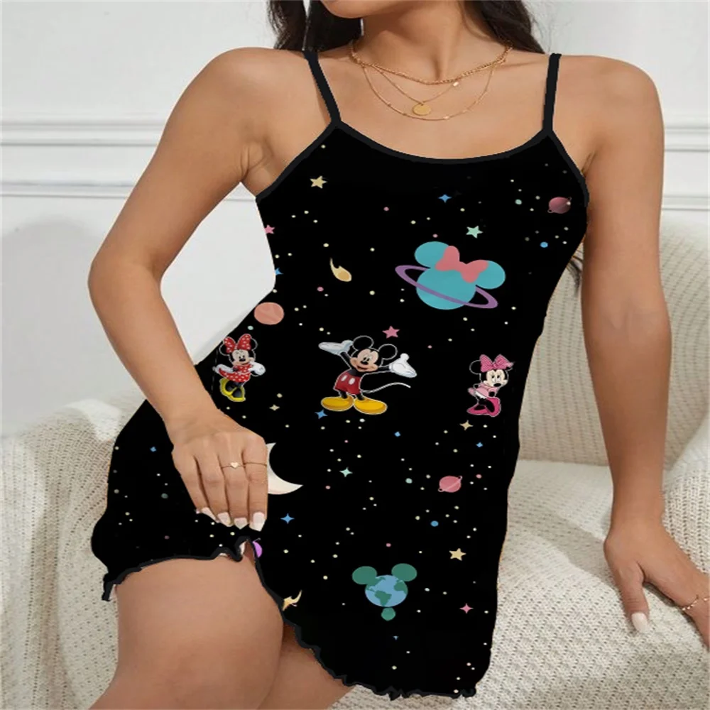 Sleepwear for Women and Sexy Nightgown Women Nightgowns Korean Reviews Many Pajamas Woman Summer Offers Lovely Sleep Shirts 2024