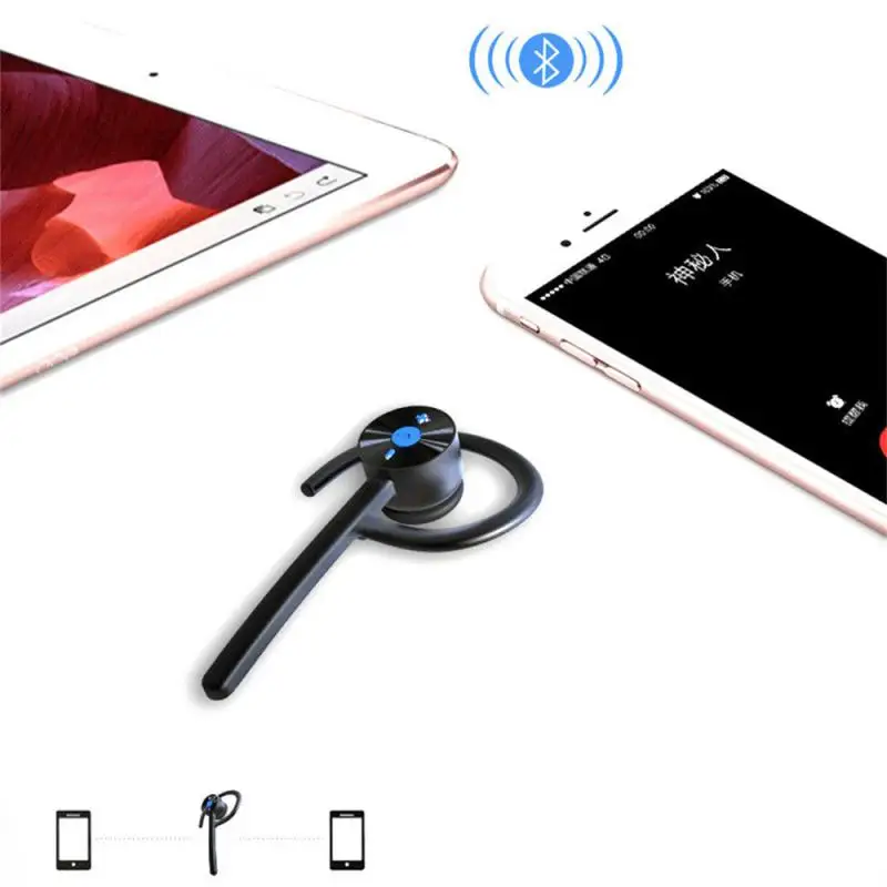 Controle de toque fone de ouvido distância de transmissão 10 metros boa compatibilidade chamada é clara recepção longa vida útil da bateria