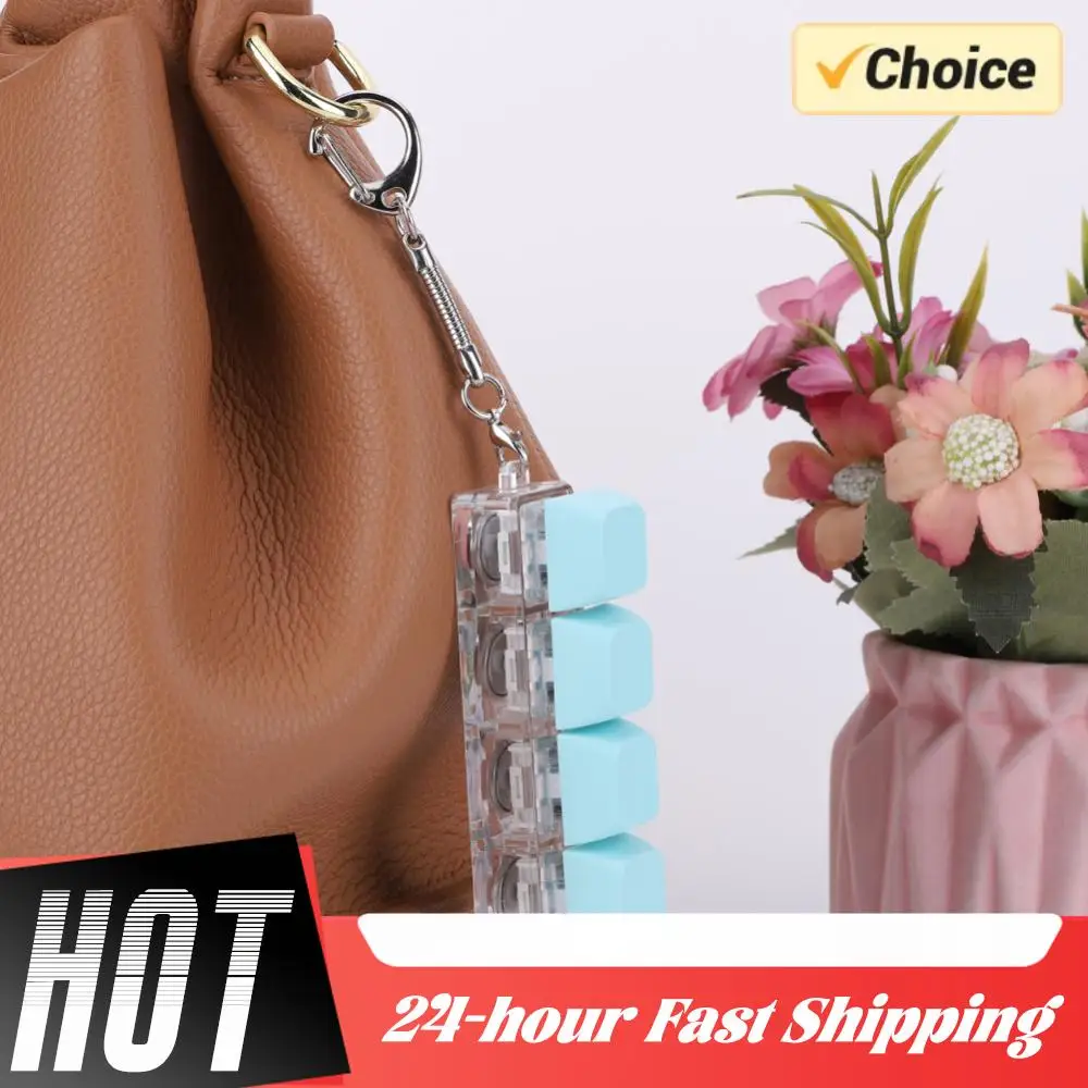 

Механическая клавиатура-куб с 4 клавишами для снятия стресса, антистрессовая кнопка, подарок для взрослых для снятия напряжения и времяпровождения