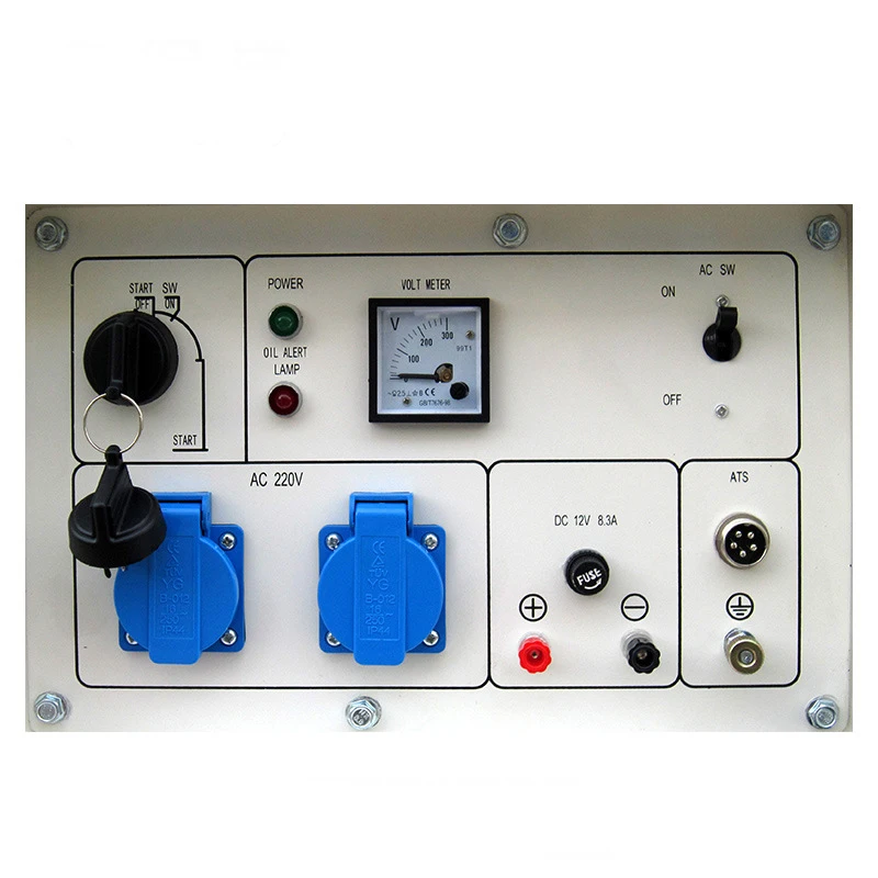 6kw Single Phase Diesel Generator Dg8500se