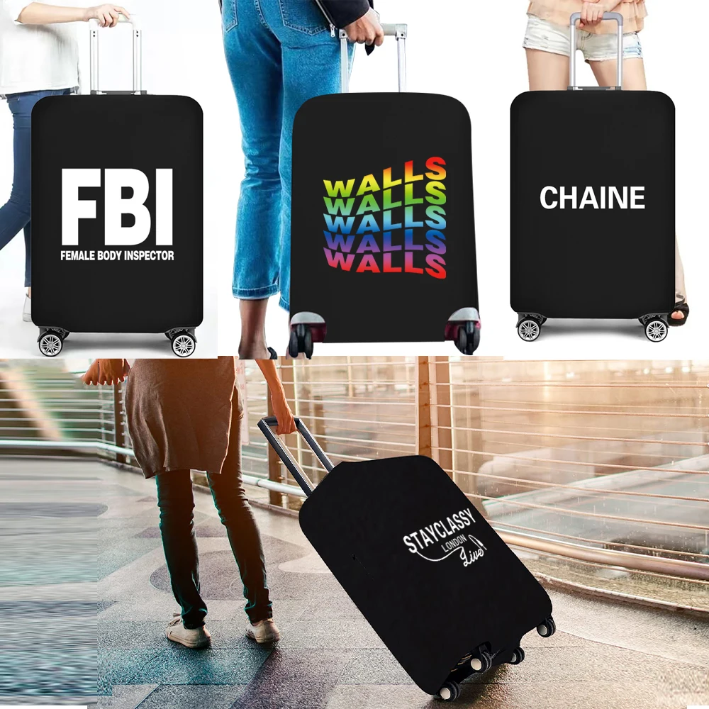 

Fashion Luggage Cover Elasticity Luggage Protective Covers for 18-28 Inches High Quality Stretch Fabric Suitcase Case Dust Cover