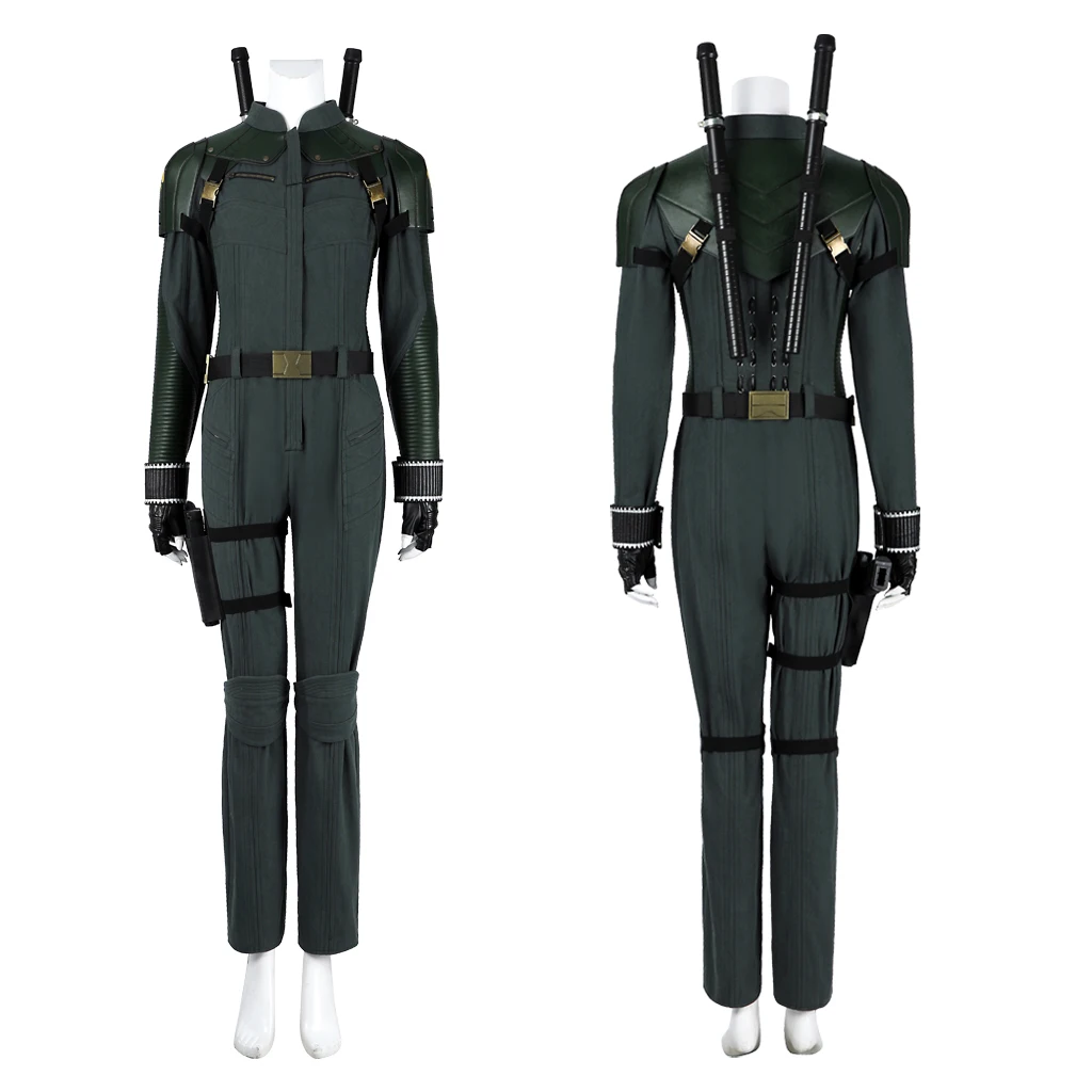 

Movie Cosplay Yelena Belova Costume Fighting Suit Halloween Carnival Party Fancy Outfits