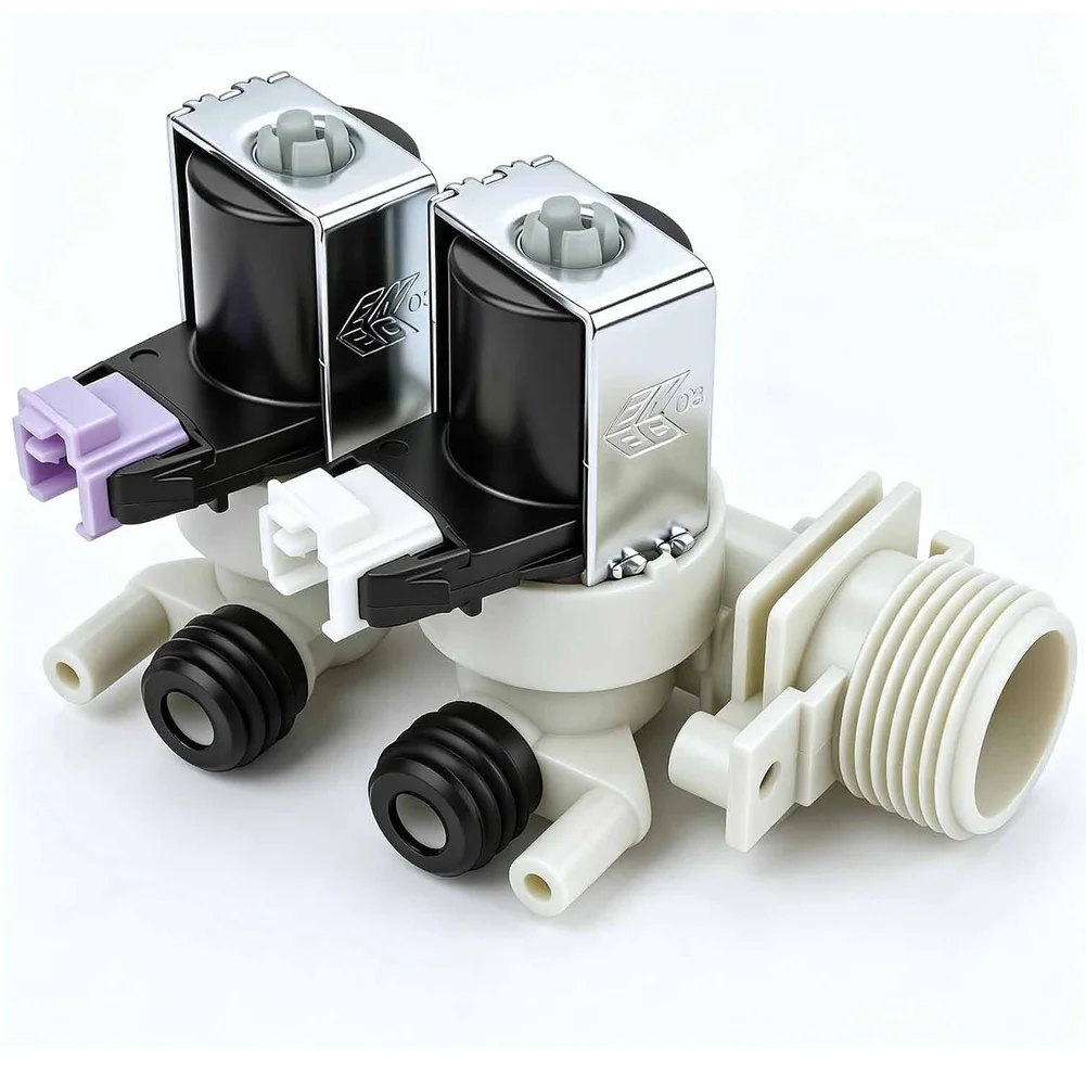 110453 Cold Water Inlet Valve for Splendide Washer with Stainless Steel and Plastic Construction For rv Marine