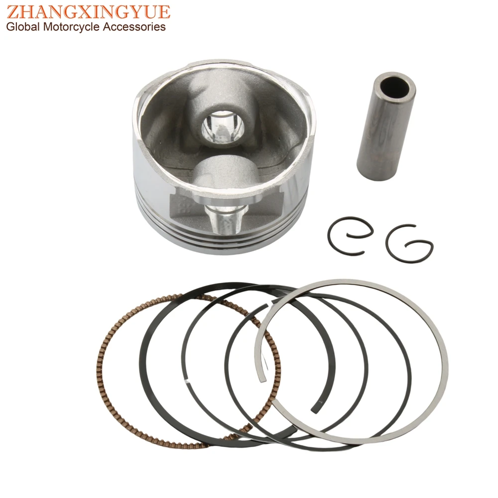 Scooter Piston Kit For Keeway Outlook150 Outlook 150cc 58mm/14mm LC QJ158MJ 4-Stroke Engine Parts