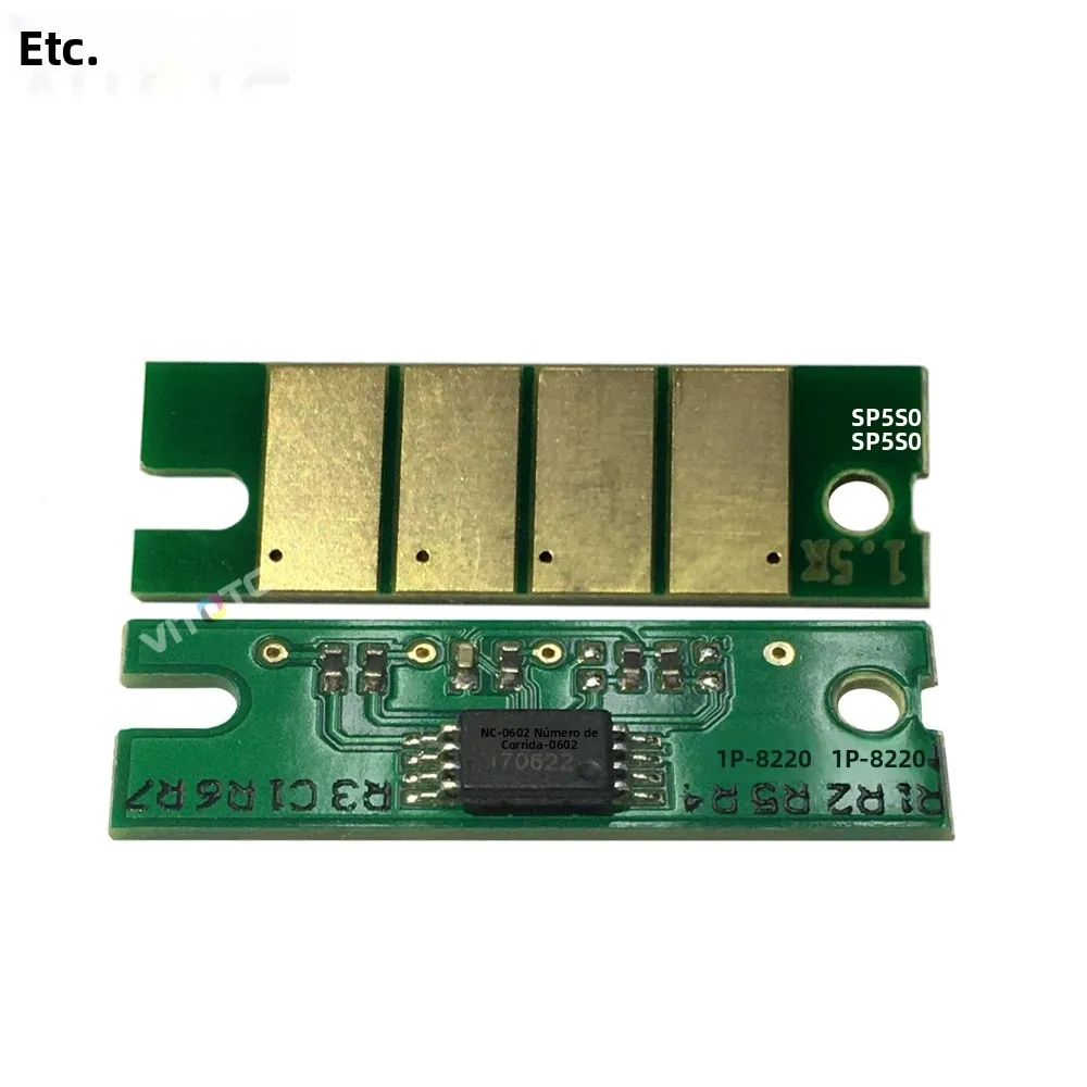 Chip de cartucho de toner 4 unidades para Ricoh Aficio SP100 SP100SU SP100SF SP112 112SF 112SU SP 100su 110q111 111sf MFP Redefinição de impressora