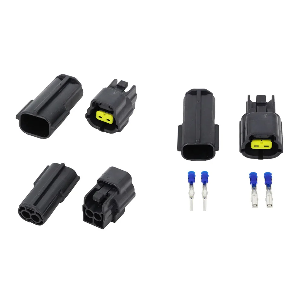 1.8mm 1/2/3/4/6/8/10/12/16Pin Connector Automotive Waterproof Electrical Wire Plug Oxygen Sensor Car Connector Male Female