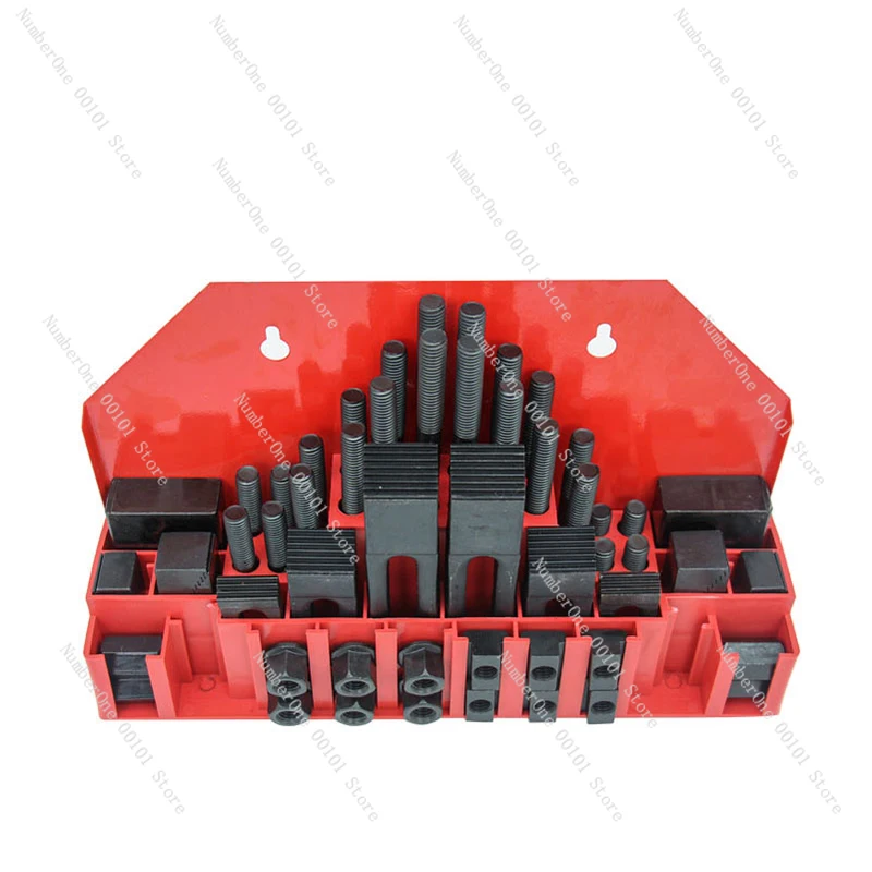 M8 M10 M12 M14 M16 M20 M24 Tool Combination Platen Mold Parts 58PCS/Set Milling Machine Pressure Plate Universal Clamp Group Cod