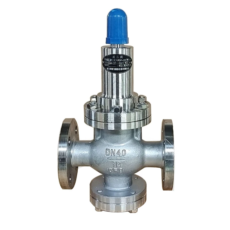 Steam pressure reducing valve piston flange stainless steel reducing and stabilizing valve DN15-DN400