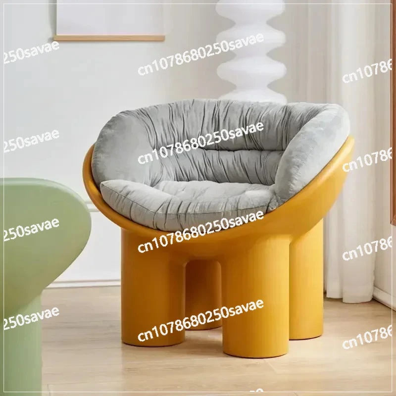 Modern Sofa Nordic Living Room Chairs Lounge Salon Relax Lazy Plastic Roly Poly Chair Designer Luxury Chaise Home Furniture WK