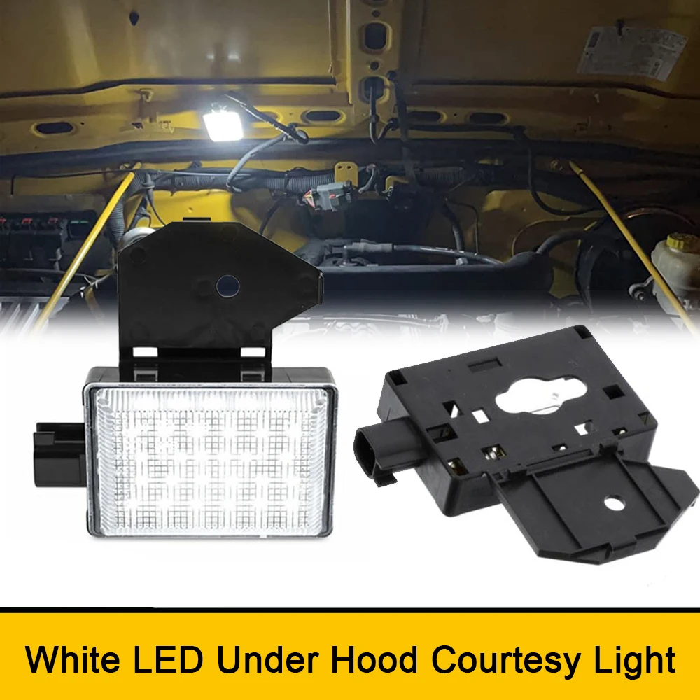 18SMD White LED Interior Under Hood Courtesy Lights For Chrysler 300 300M Concorde Charger Dakota Durango Intrepid Magnum Neon