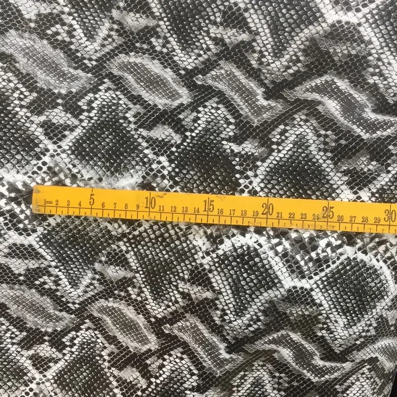 

Classical Synthetic Pu Imitate Faux Snake Leather Materials X6022