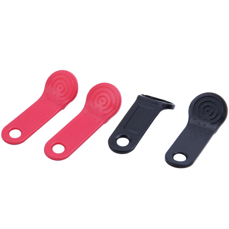 20 шт. DS1990A-F5 TM-карта Ibutton Tag с настенным креплением, 10 шт. Черный и 10 шт. Красный