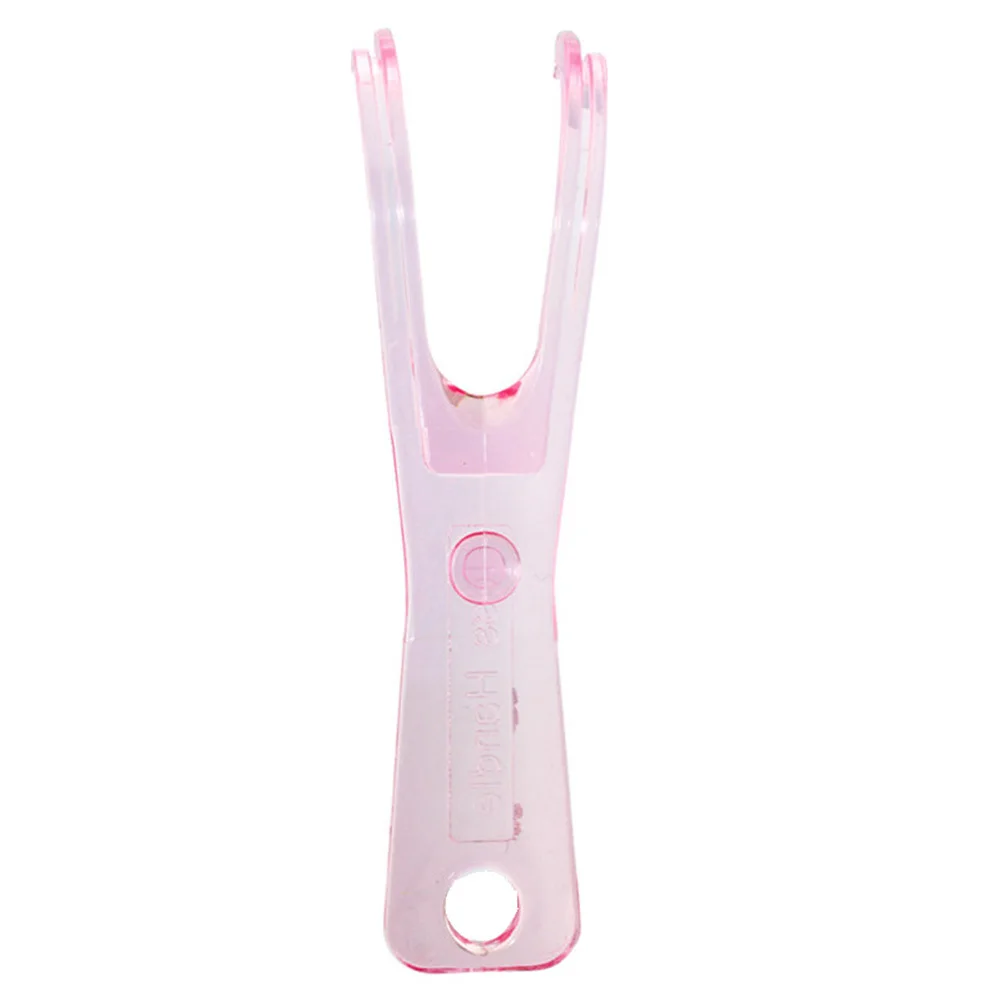

Dental Floss Holder Replaceable Interdental Picks Durable Non-Slip Grip Comfort Handle Pink Floss Pick Dental Flosser