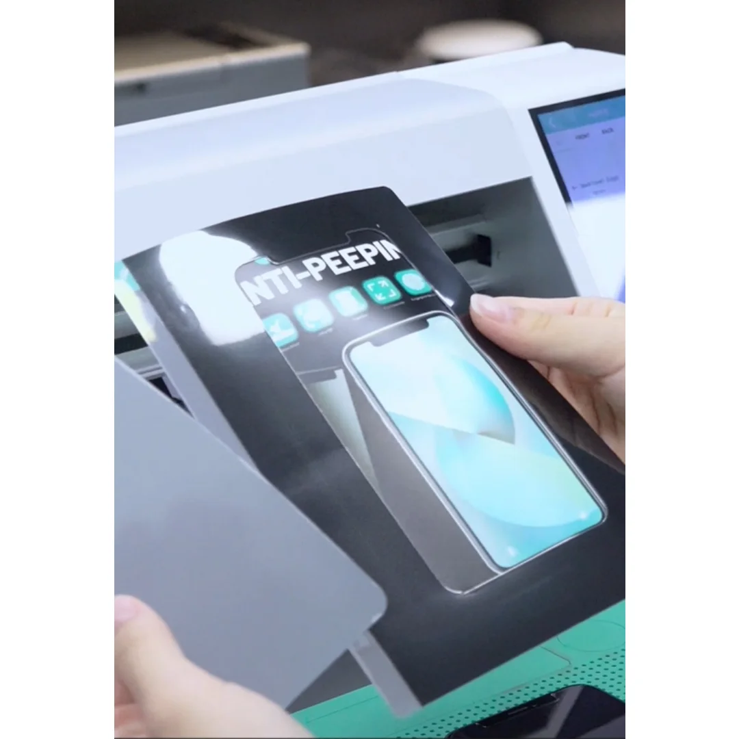 TUOLI 20Pcs X9HP Anti-Spy Anti-peep UV Matte Privacy Glass Film Hydrogel Screen Protector Cutting Machine Plottor