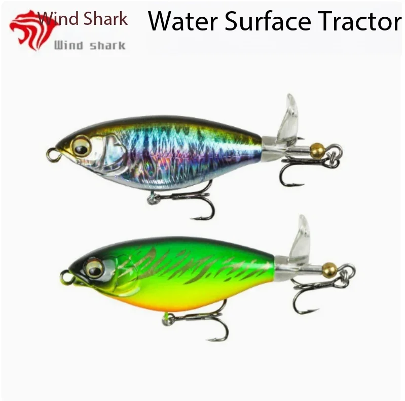 

Long Cast Topwater Whopper Plopper Propeller Floating Pencil Bait for Bass Snakehead Topmouth Culter Freshwater Fishing Tackle