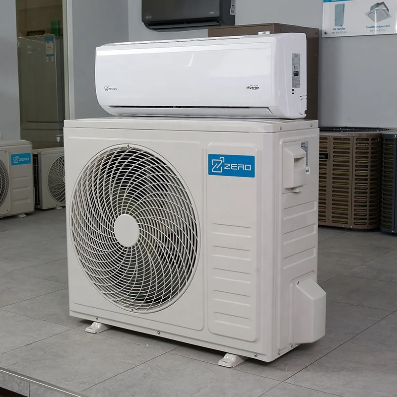 

24000 BTU 2 Ton Wall Mounted Split AC, Smart WiFi Control Non-Inverter Air Conditioner for Large Rooms & Hotels, Cooling Only