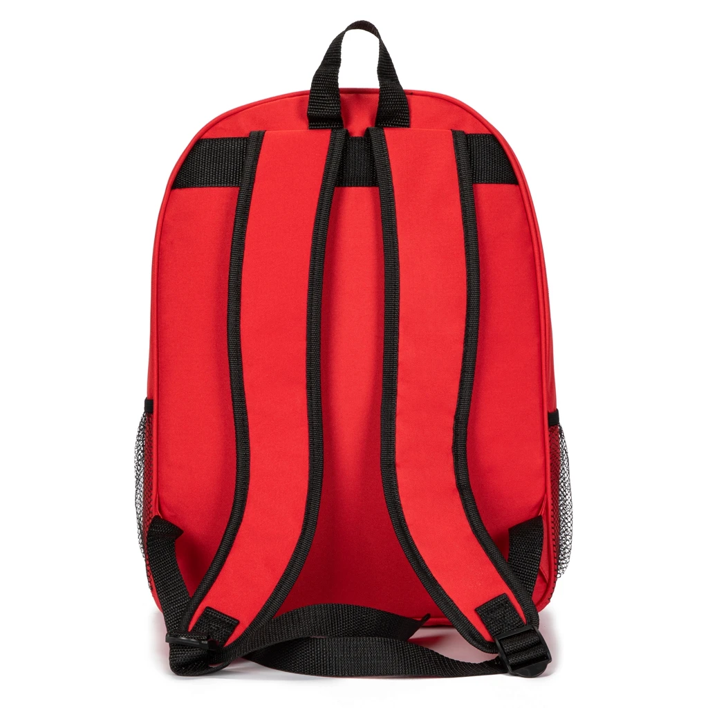 Saco de emergência vermelho primeiros socorros mochila vazia médica primeiros socorros tratamento saco de trauma para pré-escolar centro de cuidados infantis viagem de campo