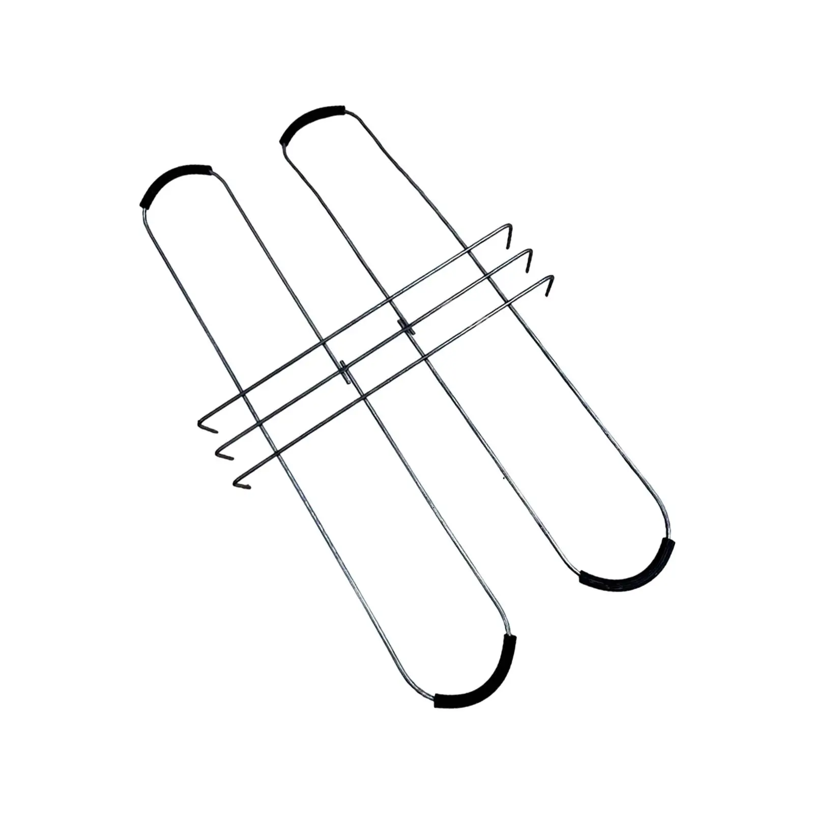 Headstone Flower Saddle Durable Metal Wire Bendable Arrangements Decor Graves