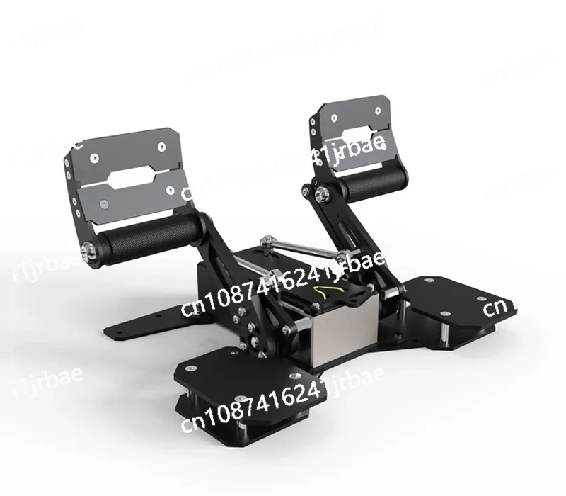 

Full Metal Flight Sim Pedal Brake Rudder with Hall Sensor Silly Rudder