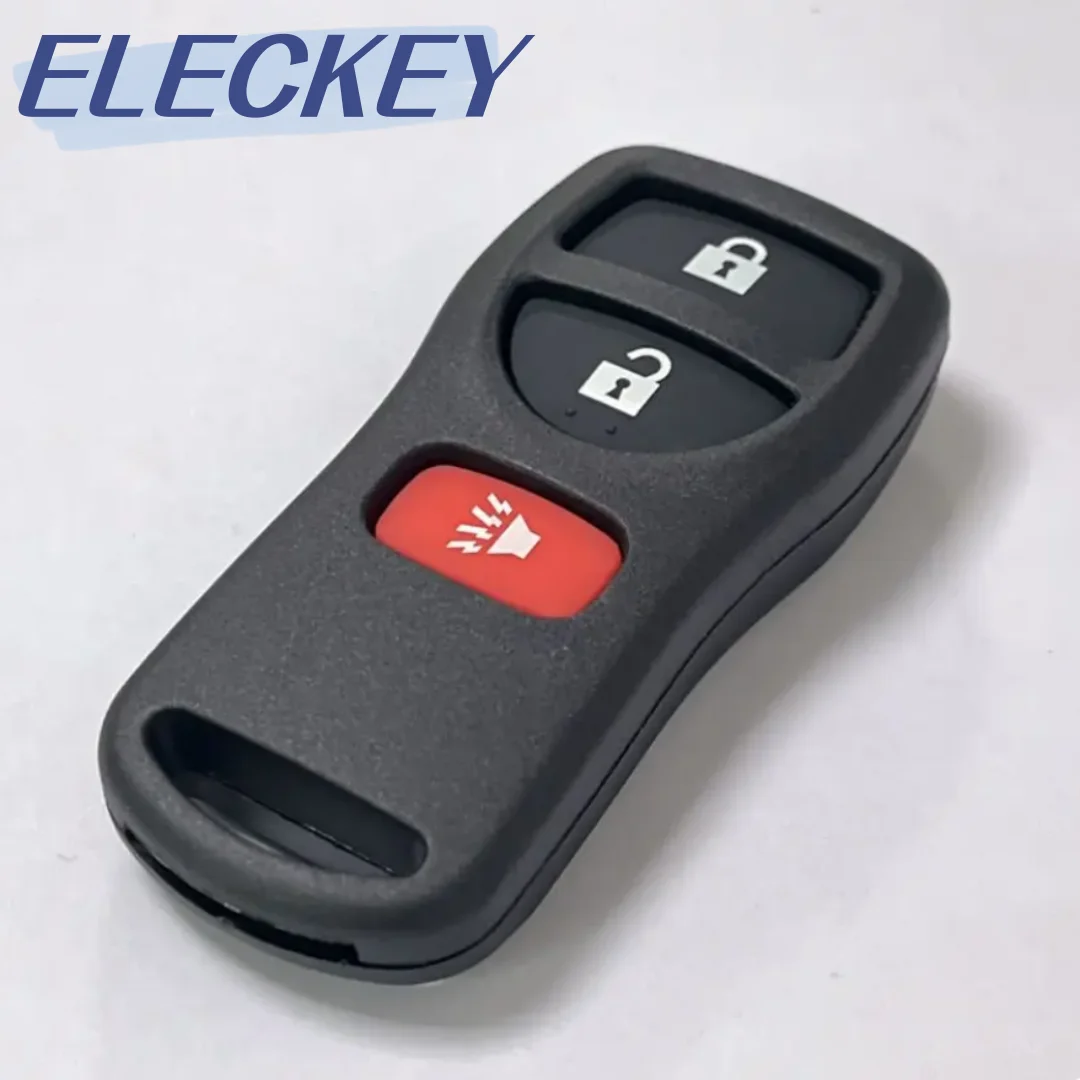 3 Buttons Car Remote Key Shell Fob For Nissan Tiida LIVINA X-Trail QASHQAI Paladin 2003 2004 2005 2006 2007 Case Blank Parts