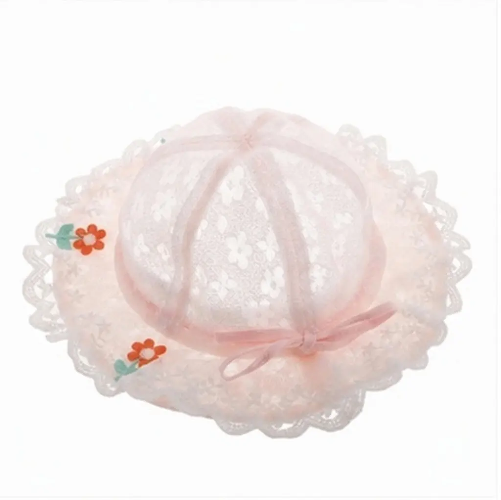 Baby Girl Wide Brim Breathable Mesh Fisherman Sun Hat Summer Toddler Beach Cap Outdoor Sun Protection Baby Girl Hats view 6
