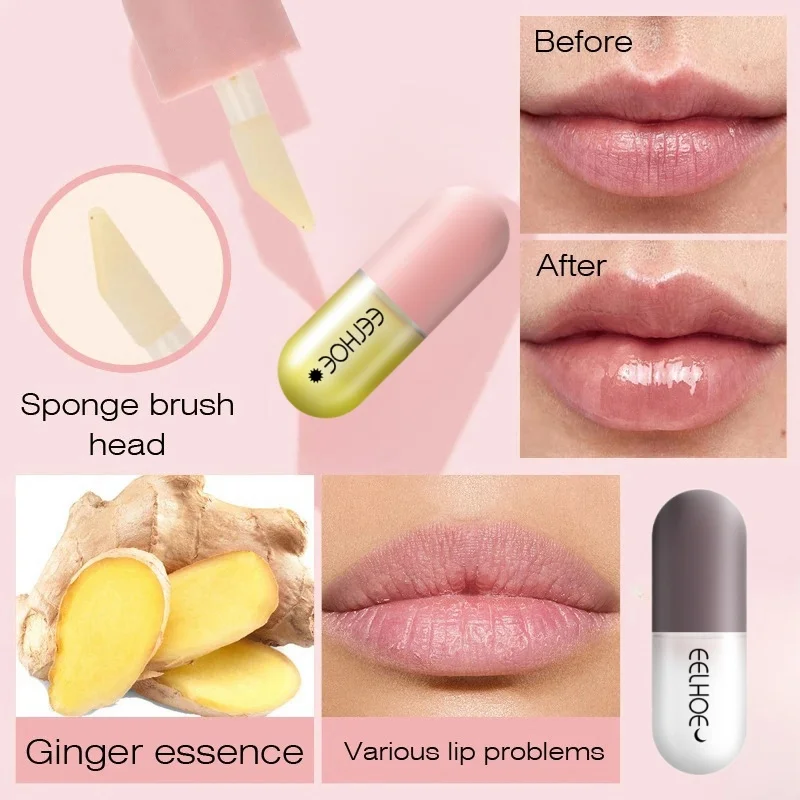 Suero voluminizador de labios para día y noche, aceite para aumentar la elasticidad de los labios, Reduce las líneas finas, hidrata y nutre los labios, cuidado labial Sexy, 2024