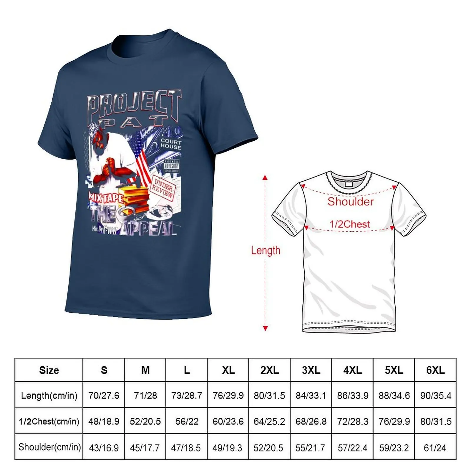 Project Pat T-Shirt Classic Print Short Sleeve Shirt