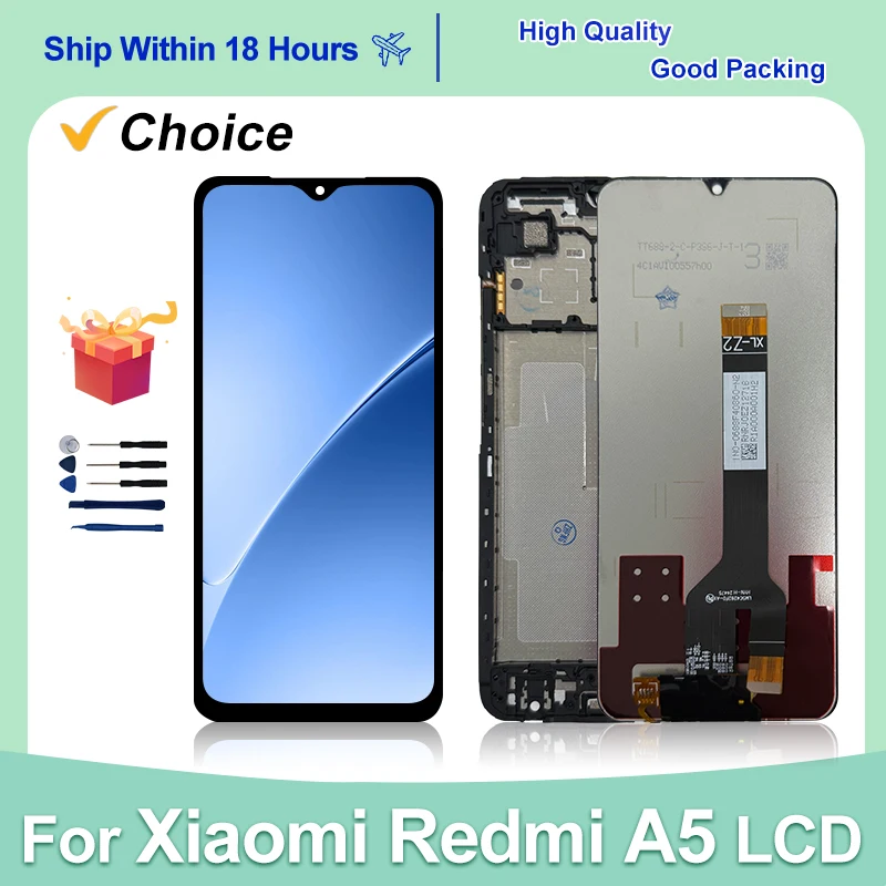 NEUE IPS Für Xiaomi Redmi A5 4G Display A5 LCD 25028PC03G Touchscreen Digitizer Für POCO C71 Display ersatz Teile