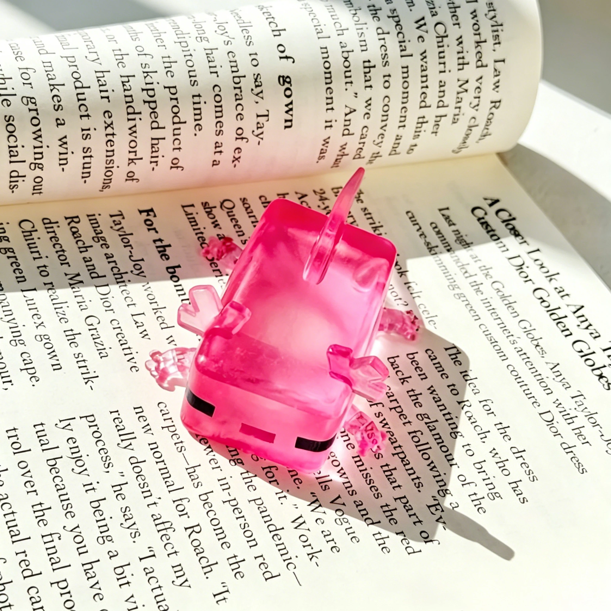 Transparent Cube Axolotl Squis - đánh giá và giá Korean Food Snacks