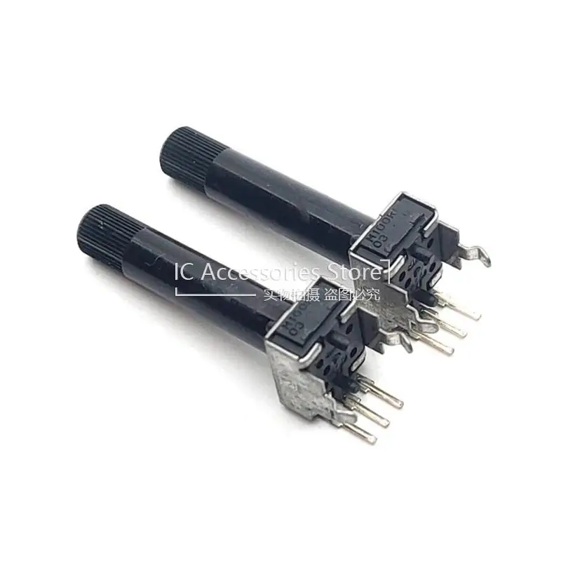 5PCS R09 Type Vertical Rotary Potentiometer Adjustable Resistor B100K 3-Pin Shaft Length 28MM