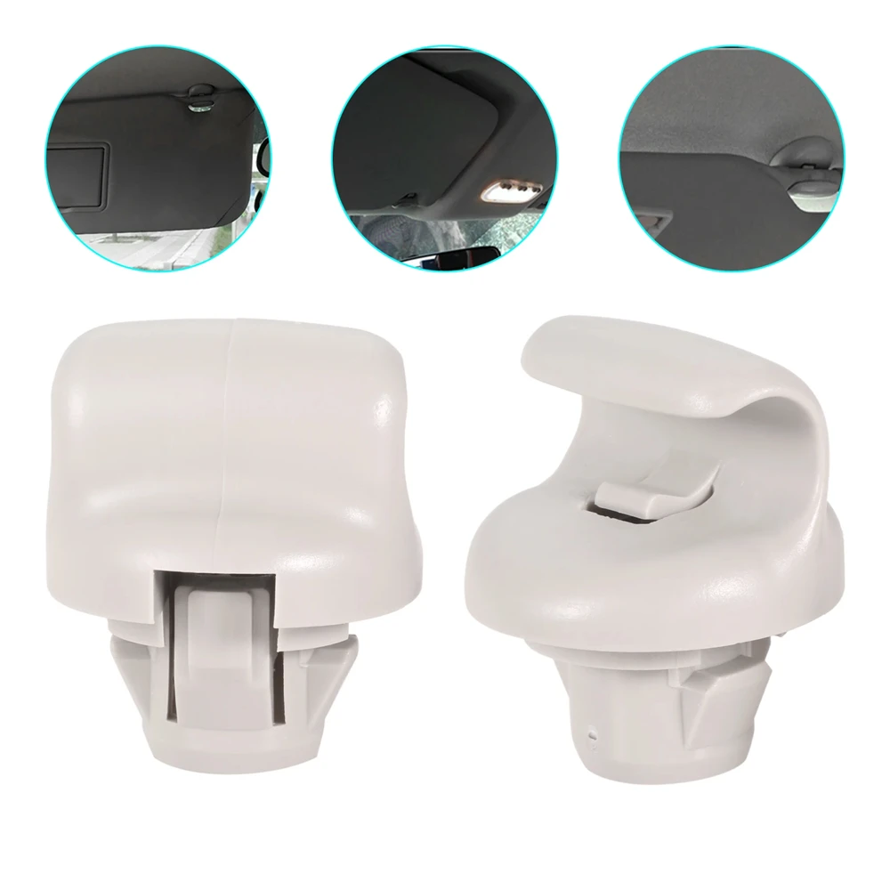 

​2Pcs Sun Visor Bracket Clips 96409BC402 for Nissan Qashqai J10 2007-2013 Nissan Dualis 2007-2014 Sunvisor Hook Bracket