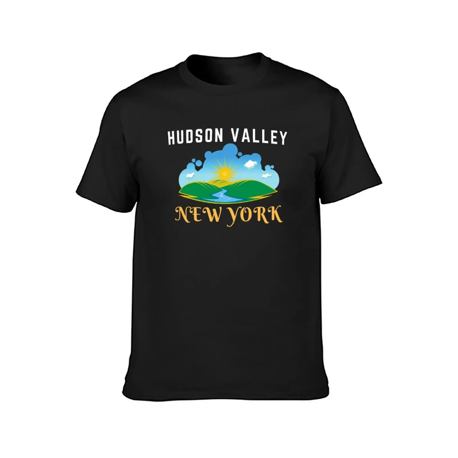 Hudson Valley New York Hudson River Shirt T-Shirt oversizeds boys whites tees mens t shirts