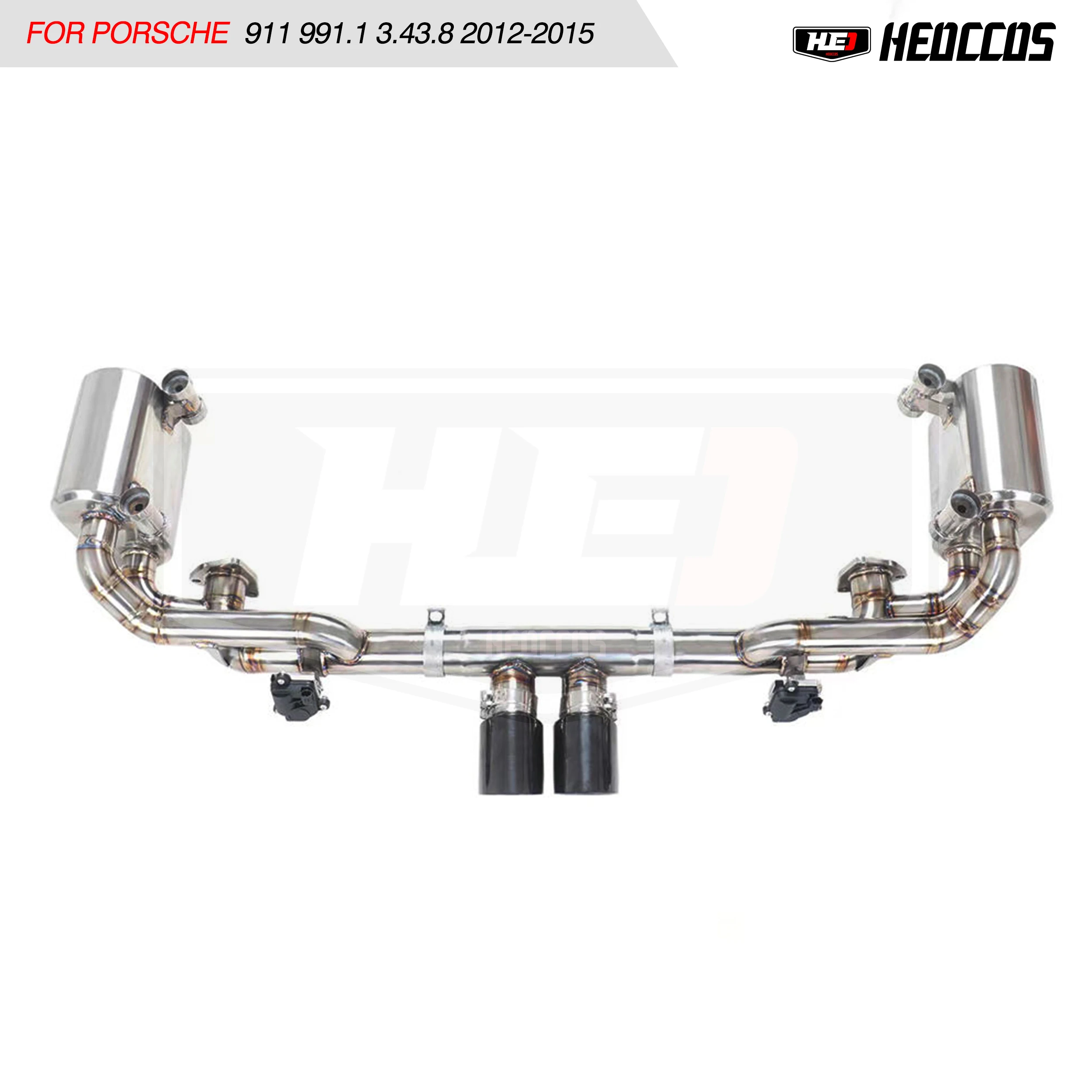 HEO Catback Exhaust For Porsche 911 991.1 3.4 3.8 2012-2015 Upgrade GT3 Titanium alloy Exhaust Pipe Muffler escape