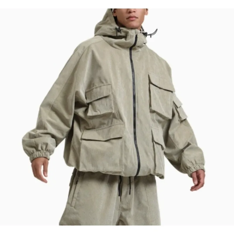 

New Ski Jacket Loose Warm Windproof Snow Garment Waterproof Wear Resistant Skiing Clothing Winter Outdoor Sports Tops