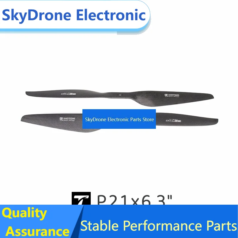 SkyDElP21T-MOTOR Multi-rotor Polish Carbon Fiber Propeller/PAIR Ultimate Pulling Force11kg Best Performance Speed Range