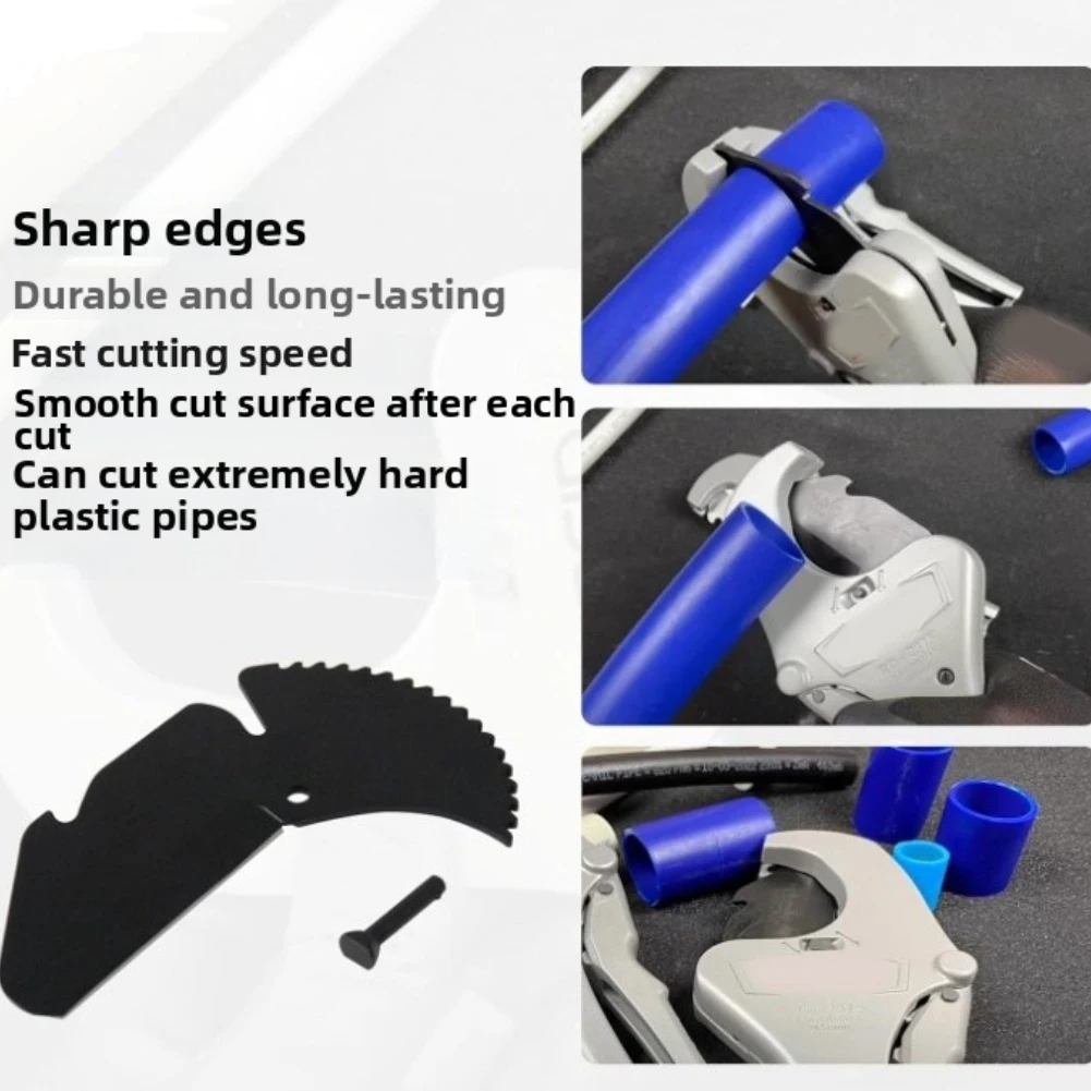 Efficient Cutting Blade For Tubing Ratcheting Cutter A Set RCB-2375 Replacement Blade Cuts PP PEX Cuts PE Tubing