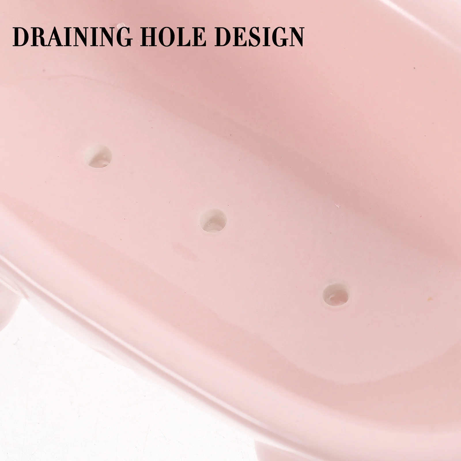 

Ceramic Soap Holder with Draining Hole for Bathroom Shower Bar Soap Dish Tray Bathtub Decor Bathtub Decor Small Ceramic Dish