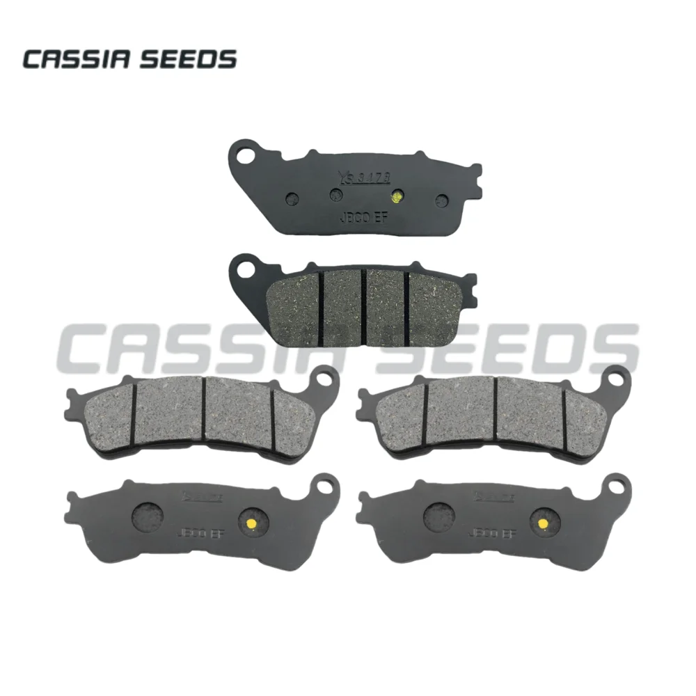 

Комплект передних и задних тормозных колодок мотоцикла, подходящий для Honda VFR 800 11-14 CB1000R ABS 09-16