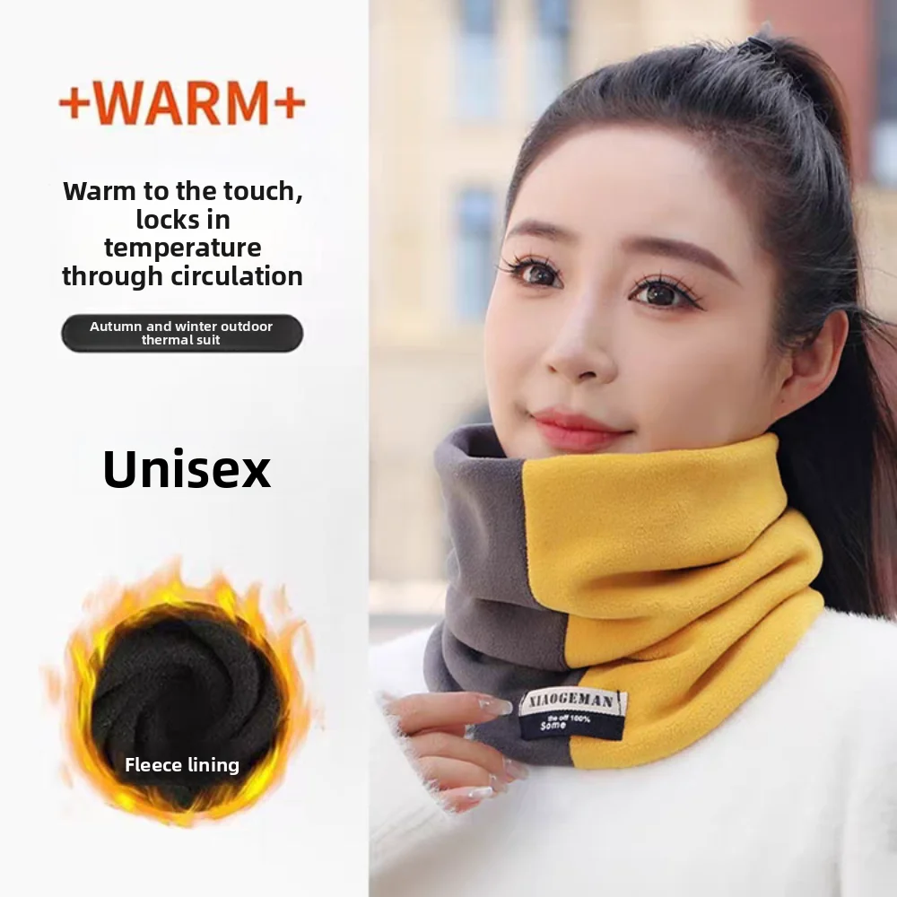 

Шарф на шею 2025 года, ветрозащитный и теплый для мужчин и женщин, подходит для катания на лыжах, езды на велосипеде, мотоциклов и универсальный