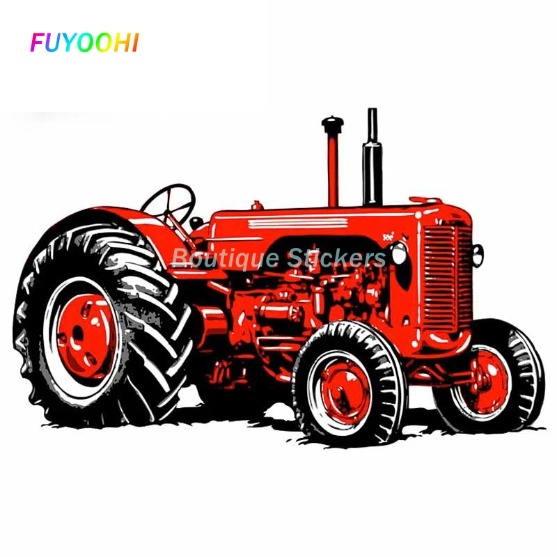 FUYOOHI Play Stickers for Tractor Car Stickers Custom Printing Decal Waterproof Creative Sticker Material PVC Decoration