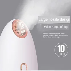 Hot Mini And Cold Ozone Lamp Machine Ionic Hair Spa Portable Sauna Magnifying In Nano Spray Facial Vaporizer Steamer With Mist