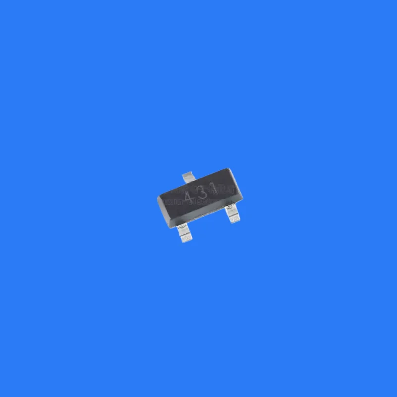 100pcs/ TL431 SOT-23 adjustable precision shunt regulator reference voltage chip