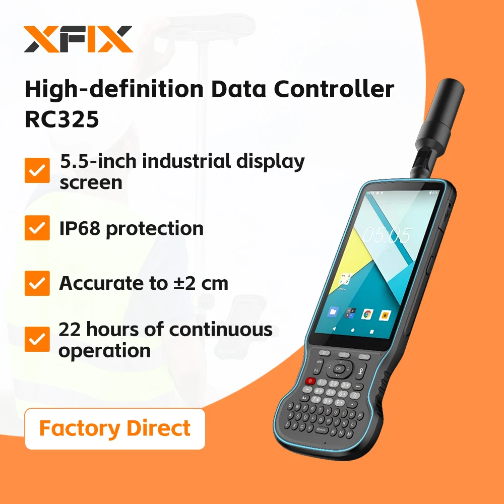 XFIX RC325 Full-keyboard Survey Controller with RTK GNSS