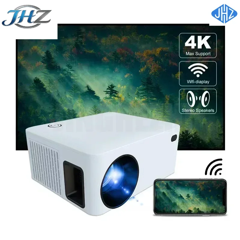 JHZ for Aokang Portable Hd 200 Inch Buy Mini Projector BT 4K Wireless Wifi 270 Led Video Android 1080P 3D Dlp Smart Phone