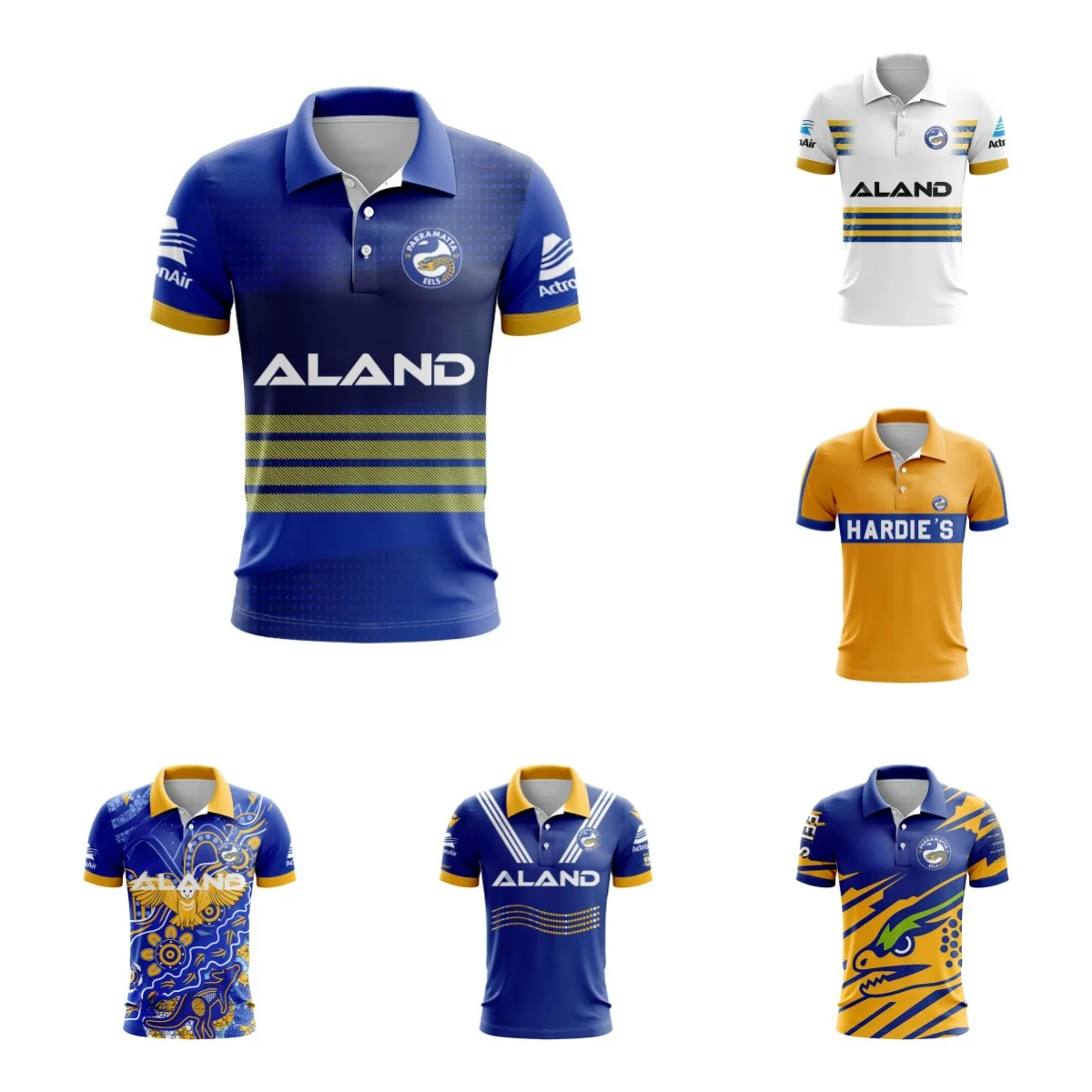 Parramatta Eels 2024 Home Polo Shirt