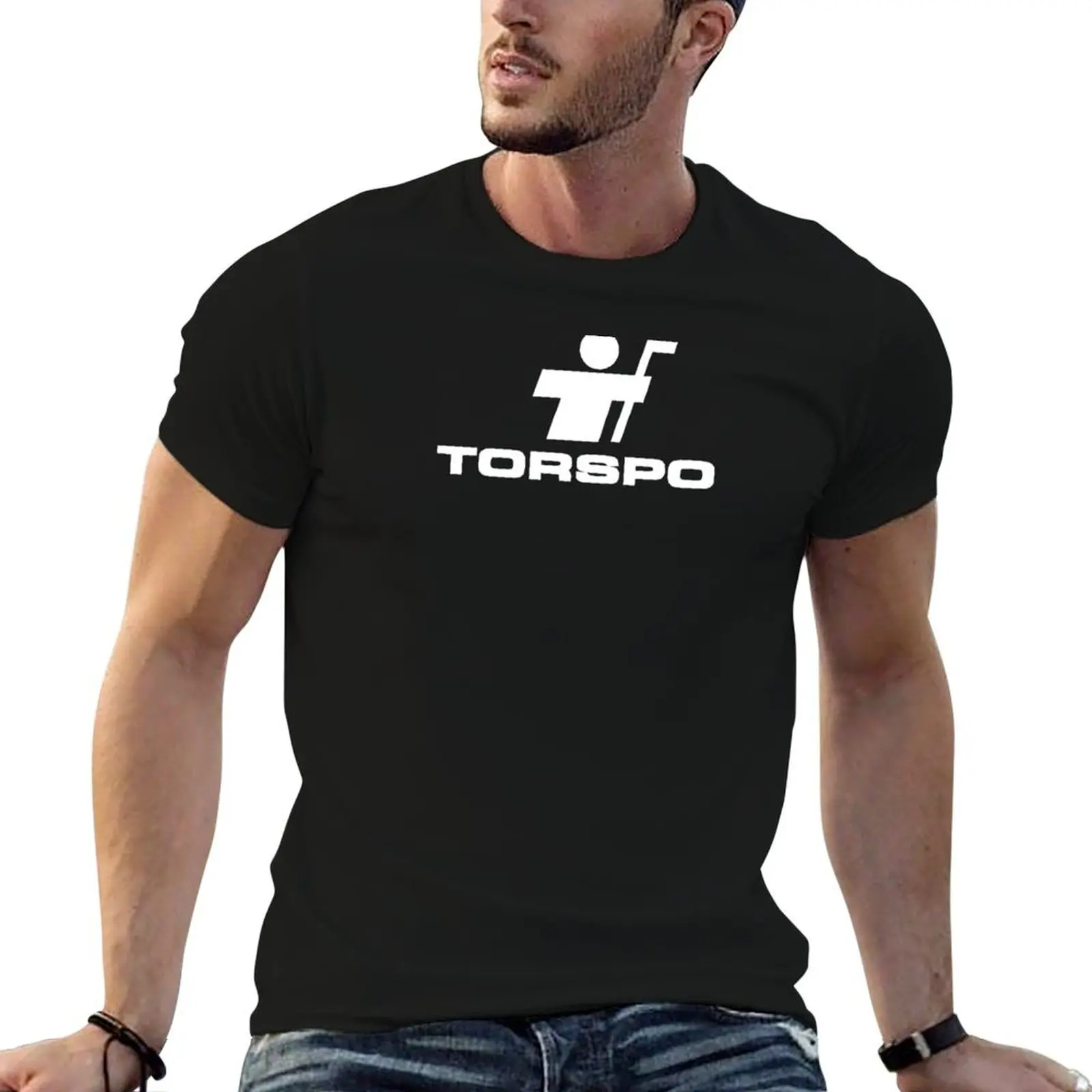 Футболка с логотипом Torspo Retro Hockey, спортивная футболка для активного отдыха на открытом воздухе