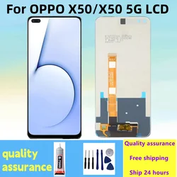 6.57 inches For OPPO Realme X50 5G Global LCD RMX2144 Display Touch Screen Digitizer Assembly For Realme X50m 5G  screen