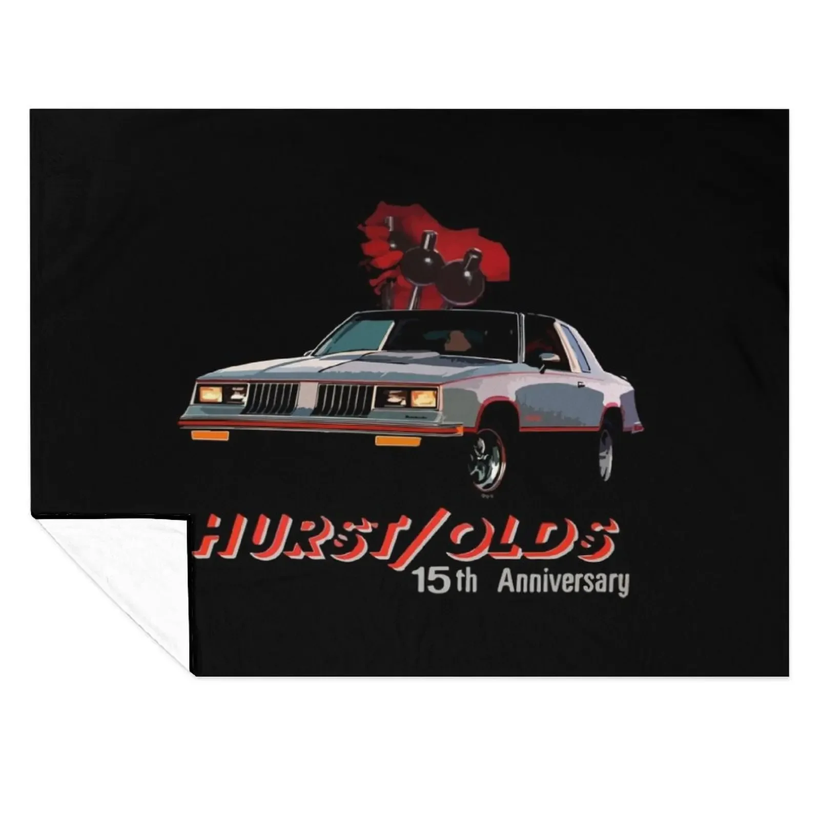 

1984 Hurst Olds Throw Blanket Blankets For Bed Retros Softest wednesday Blankets
