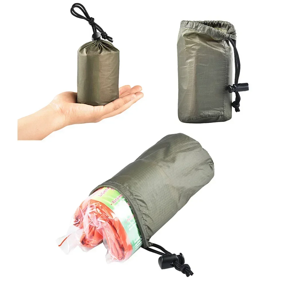 Anti-dirty Storage Bag Waterproof Big Capacity Camping Compression Drawstring Bag Portable Sleeping Bag Practical