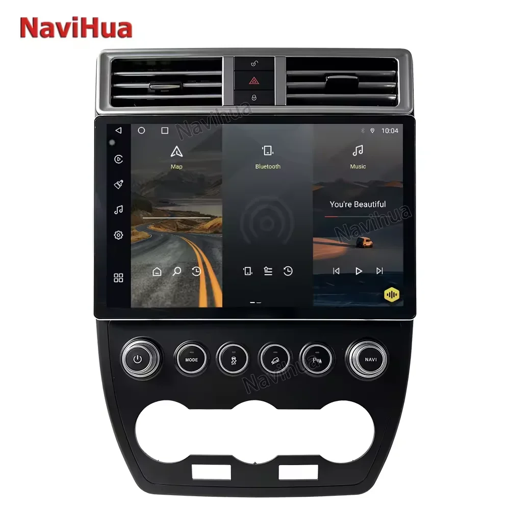 NaviHua 13.3 Inch pantalla para auto car radio radio cd para auto Estereos Para Autos Radio Tuner For Land Rover Freelander 2